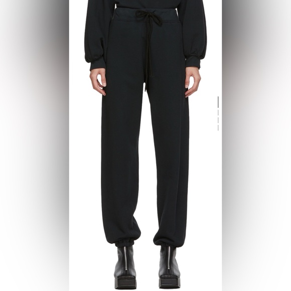 Raquel Allegra Women's Black Drawstring Pants - Picture 4 of 12